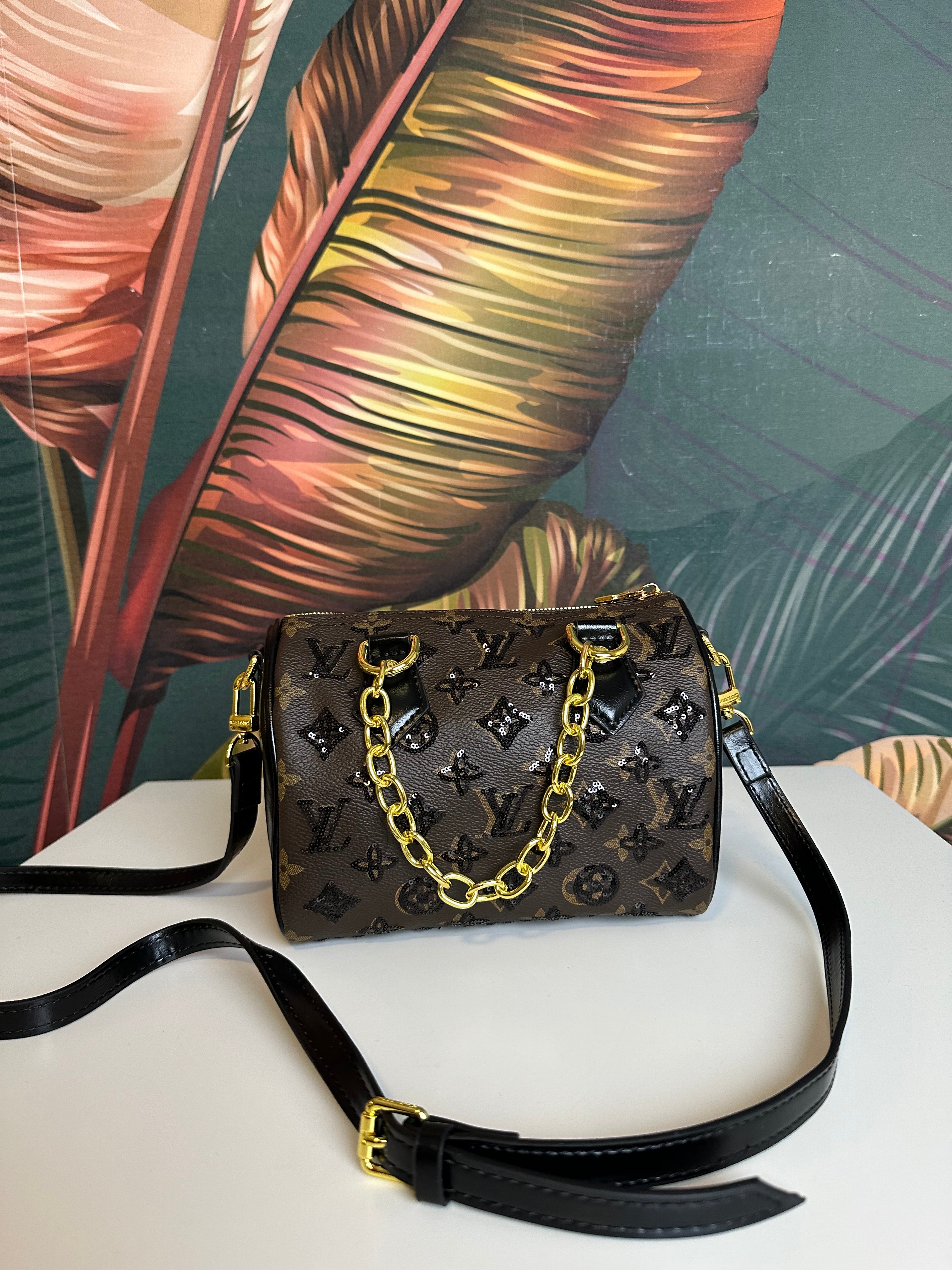 Baule 20cm paillettes